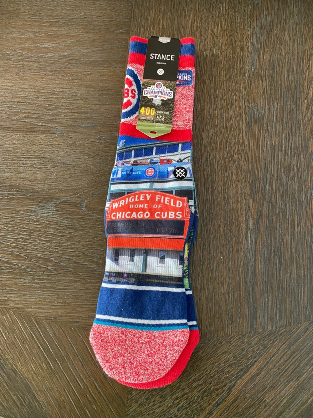Stance 2019 World Series Chicago Cubs Wrigley Field Crew Socks